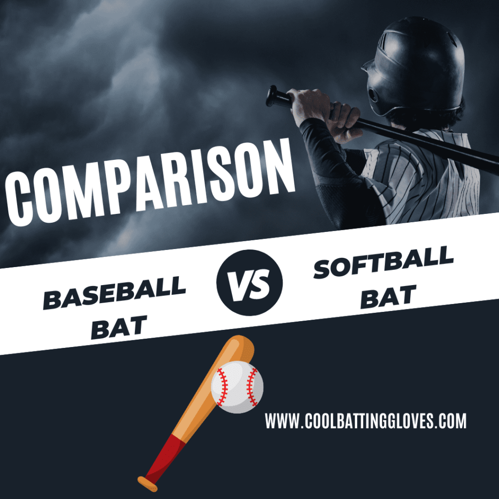 Softball bat vs Baseball bat The Differences explained